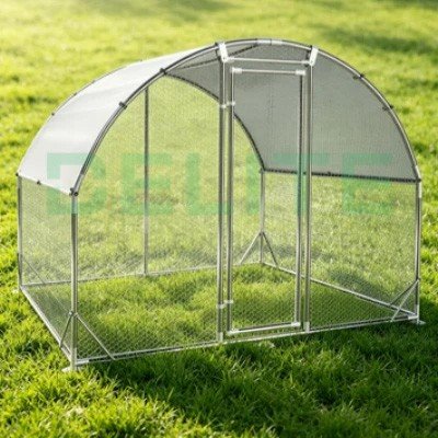 Round Top Walk Fil Chicken Coop